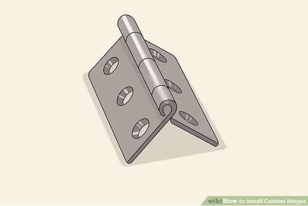 How To Install Cabinet Hinges A Step, How To Put Hinges On Kitchen Cabinet Doors